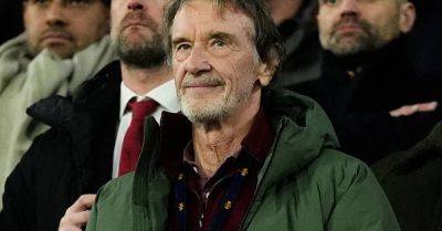 Sir Jim Ratcliffe increases Manchester United stake