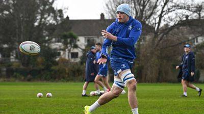 Harry Byrne - Cian Prendergast - Finlay Bealham - Luke Macgrath - Scott Penny - Ross Byrne - Jack Boyle - Jack Conan - Cian Healy - Dave Heffernan - Ryan Baird - Max Deegan - Michael Milne - Leinster Rugby - Gus Maccarthy - URC team news: Leinster changes; international trio back for Connacht - rte.ie - Ireland