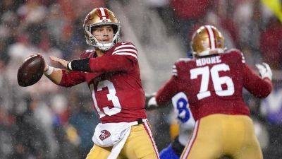 Christian Maccaffrey - Nick Wright - Brock Purdy - Godofredo A.Vásquez - 49ers' Brock Purdy impresses after gifting offensive lineman brand new cars for Christmas - foxnews.com - San Francisco - Los Angeles - state California - county Santa Clara