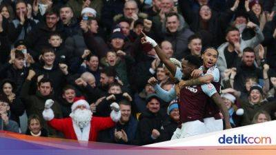 Man City Tertinggal 0-1 dari Aston Villa di Babak Pertama
