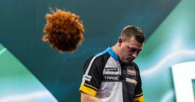 Eddie Howe - Ed Sheeran - Chris Dobey - Chris Dobey forced off stage at World Championships as Ally Pally crowd lob GINGER WIGS at darts star - dailyrecord.co.uk - Scotland - county Suffolk