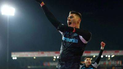 Super Schick nets four as Leverkusen thrash Freiburg 5-1