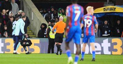 Mikel Arteta - Bukayo Saka - Gabriel Jesus - Kai Havertz - Gabriel Martinelli - Selhurst Park - Oliver Glasner - Bukayo Saka injury has Arsenal boss Mikel Arteta worried - breakingnews.ie - county Eagle - county Sterling