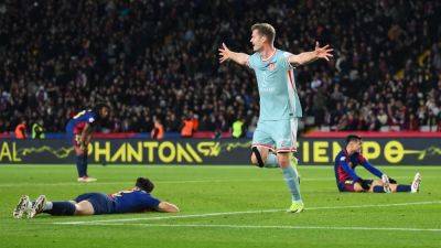 Bayern Munich - Rodrigo De-Paul - Atletico Madrid - Patrik Schick - Patrick Vieira - Alex Berenguer - Frank Zambo Anguissa - Thijs Dallinga - European wrap: Atletico beat Barcelona to go top - rte.ie