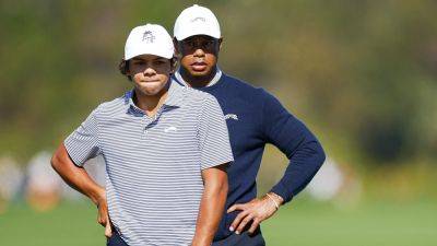 Tiger Woods - Annika Sorenstam - Team Woods shares the lead at PNC Championship - rte.ie