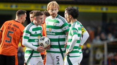 Brendan Rodgers - Reo Hatate - Jim Goodwin - Paulo Bernardo - Liam Scales - Anthony Ralston - Alistair Johnston - Stephen Welsh - Luke Maccowan - Celtic fail to break down stubborn Dundee United - rte.ie - Scotland