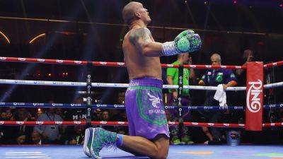 Oleksandr Usyk 'has willpower to go further' after winning Tyson Fury rematch