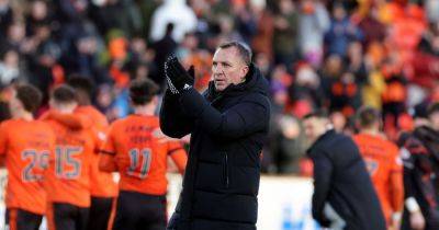 What Rodgers really thinks about Celtic draw with Dundee Utd as pundits spot 3 things he won't say out loud