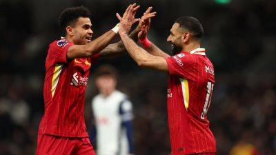 Fraser Forster - Luis Díaz - Cody Gakpo - Dominik Szoboszlai - Ruthless Liverpool tear Tottenham apart - rte.ie - Netherlands - Liverpool