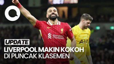 Video Liga Inggris: Liverpool Gilas Tottenham 6-3