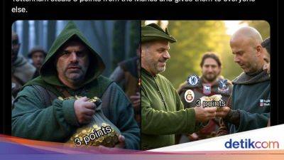 Meme Tottenham Jadi Robin Hood, Pencuri Poin yang Murah Hati