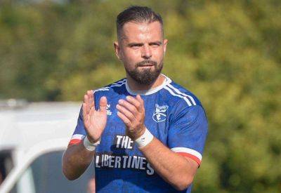 Margate player-manager Ben Greenhalgh looks ahead to Thanet derby against Ramsgate in Isthmian South East in front of sell-out crowd at Hartsdown Park