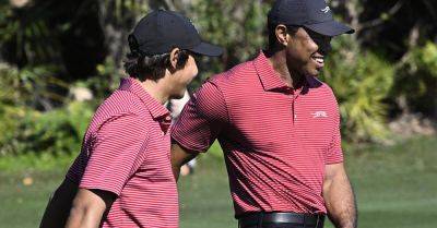 Tiger Woods’ son Charlie makes first hole-in-one before losing in play-off