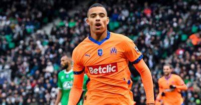 Richard Arnold - Bruno Fernandes - Pierre Emile Hojbjerg - Diogo Dalot - Adrien Rabiot - International - Mason Greenwood shown support by Man United duo as striker hits Marseille goal trail - dailyrecord.co.uk - Britain - France - Spain - county Greenwood - Instagram