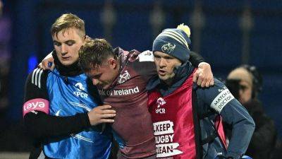 Conor Murray - Craig Casey - Peter Omahony - Tadhg Beirne - Jean Kleyn - Diarmuid Barron - Denis Leamy - Alex Nankivell - Craig Casey to miss Six Nations as Munster confirm injury timelines on trio - rte.ie - France - Ireland - county Ulster