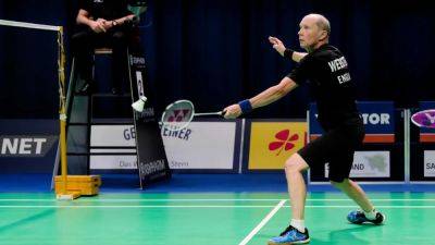 At 70 years old, he's still hunting for his first win as a badminton pro - and loving every moment