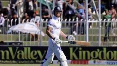 England's Stokes out for three months with torn hamstring