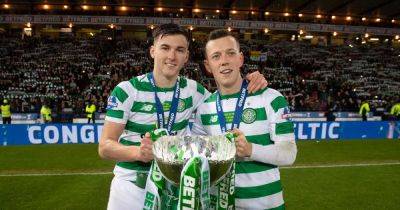 Brendan Rodgers - Mikel Arteta - Kieran Tierney - Callum Macgregor - Greg Taylor - Dermot Desmond - Kieran Tierney to Celtic transfer return hype has Callum McGregor buzzing as skipper admits ‘I’ve been in WAR with him’ - dailyrecord.co.uk - Scotland