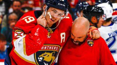 Jake Guentzel - Matthew Tkachuk - Paul Maurice - Florida Panthers' Matthew Tkachuk returns after collision - ESPN - espn.com - county Mitchell - county Bay