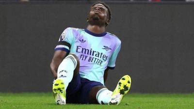 Big blow for Arsenal as injury rules Saka out