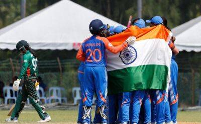 India Name 15-Member Squad For Upcoming U-19 Women's T20 World Cup