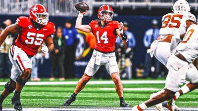 Kirby Smart - Notre Dame - No. 2 Georgia turning to backup QB Gunner Stockton in CFP quarterfinal - foxnews.com - Georgia - Ireland - state Indiana - state Texas