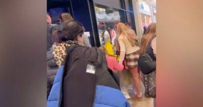 Tyson Fury - Tommy Fury - Molly-Mae Hague - Tyson and Paris Fury 'bump into' Molly-Mae in Christmas Trafford Centre encounter - manchestereveningnews.co.uk