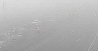 M62 traffic delays after vehicle fire leaves lanes blocked - manchestereveningnews.co.uk