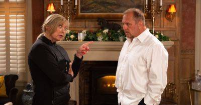 Kim Tate - Emmerdale fans predict brutal exit for major character in Christmas twist - manchestereveningnews.co.uk