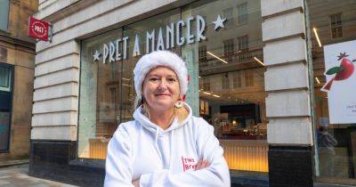 It's Christmas Day - but one café in Manchester remained open for a very special reason