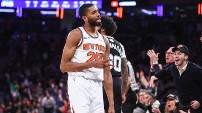 Jalen Brunson - Seth Wenig - Josh Hart - Knicks' Mikal Bridges outduels Spurs' Victor Wembanyama; Knicks hold on for narrow victory - foxnews.com - county Garden - county York