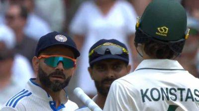 Virat Kohli, Konstas Heated Altercation In Boxing Day Test; Fans React - sports.ndtv.com - Australia - county Day - India