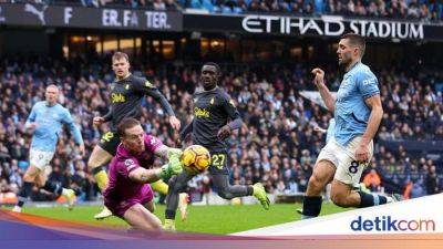 Haaland Gagal Penalti, Man City Vs Everton Tuntas 1-1