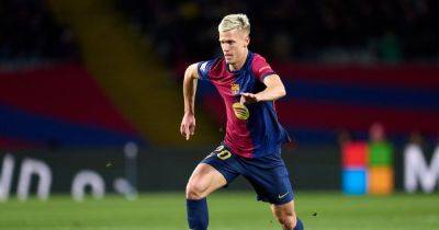 Why Dani Olmo's agent is in Manchester amid Man United and Man City transfer hope