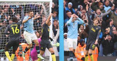 Bernardo Silva - Nathan Ake - Erling Haaland - Jarrad Branthwaite - Man City player ratings vs Everton with one 7/10 but Erling Haaland suffers nightmare - manchestereveningnews.co.uk