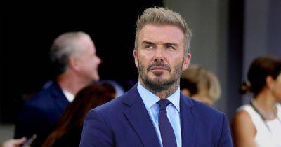 World-famous star took money out of Man United icon David Beckham's wallet and made demand