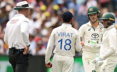 Nick Hockley - Virat Kohli - "There's A Very Clear Code...": Cricket Australia On Virat Kohli's Meagre Penalty Over MCG Act - sports.ndtv.com - Australia - India