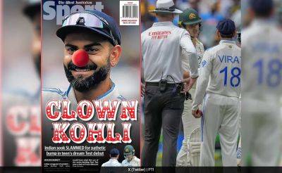 Virat Kohli Branded "Clown", Australian Media Insults India Great Over Sam Konstas Incident