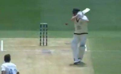 Pat Cummins - Steve Smith - Sachin Tendulkar - Steven Smith - Brian Lara - Steve Smith Becomes Victim To 'Most Bizarre Dismissal Of 2024', His Reaction Says It All - sports.ndtv.com - Australia - India