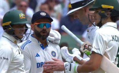 Virat Kohli - Roger Binny - On Virat Kohli-Sam Konstas Clash, BCCI President Roger Binny Makes Feelings Clear: "You Have To..." - sports.ndtv.com - Australia - India