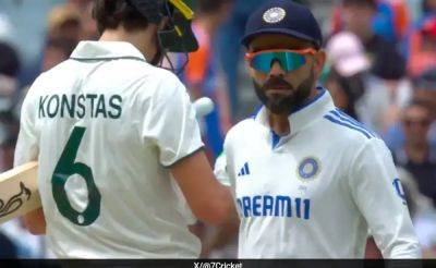 "You Can't Hang A Man...": India And Australia Ex-Cricketers Argue Over Virat Kohli's Fine For Sam Konstas Clash