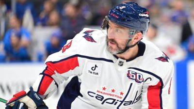 Capitals' Alex Ovechkin practices, could return vs. Maple Leafs - ESPN