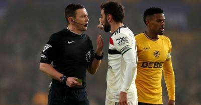 Matheus Cunha - Bruno Fernandes - Nelson Semedo - Dermot Gallagher - Ruben Amorim - Man United receive new referee verdict on Bruno Fernandes red card after Ruben Amorim comments - manchestereveningnews.co.uk - Portugal