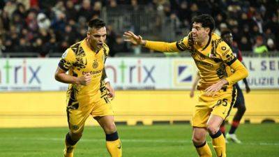 Inter coach celebrates end of Martinez's goal drought in defeat of Cagliari