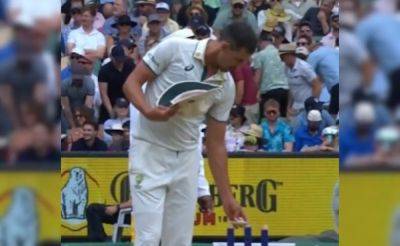 Nathan Lyon - Mitchell Starc - Star Sports - Marnus Labuschagne - Mohammed Siraj - After Mohammed Siraj, Mitchell Starc Takes Up 'Bail-Switch' Ritual. Brings Luck To Australia - sports.ndtv.com - Australia - Washington - India - county Mitchell