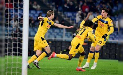Matteo Guendouzi - Marco Carnesecchi - Mateo Retegui - Atalanta Snatch Late Draw At Lazio To Hold Serie A Lead - sports.ndtv.com - Italy