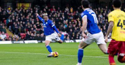 Watford v Cardiff City Live: Score updates as Robinson restores Bluebirds' lead