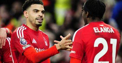 Nottingham Forest up to second after victory at Everton