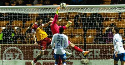 Jack Butland escapes Rangers 'mess' with Motherwell no goal as Tony Watt 'lean' sparks VAR defence