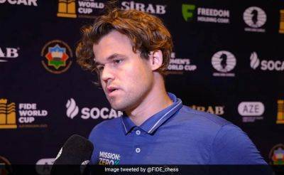 Magnus Carlsen - "I'm Out": Disqualified From Chess Event For Wearing Jeans, World No. 1 Magnus Carlsen's F-Word Rant - sports.ndtv.com